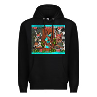 Black easter bunny's leopard cowhide cactus Premium Hoodie - JahusDesignShop
