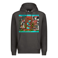 Smoke easter bunny's leopard cowhide cactus Premium Hoodie - JahusDesignShop
