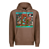 Chestnut easter bunny's leopard cowhide cactus Premium Hoodie - JahusDesignShop