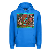 True Royal easter bunny's leopard cowhide cactus Premium Hoodie - JahusDesignShop