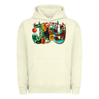 Pigment Pistachio joy with roaster Urban Hoodie - AdoDesignShop