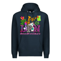 Navy mardi gras lpn licensed practical nurse Premium Hoodie - AdoDesignShop