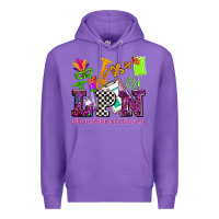 Purple mardi gras lpn licensed practical nurse Premium Hoodie - AdoDesignShop