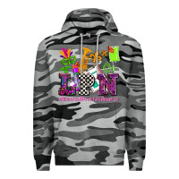 Slate Camo mardi gras lpn licensed practical nurse Premium Hoodie - AdoDesignShop