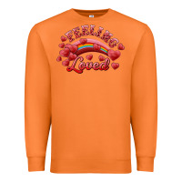 Carrot feeling loved valentine's day Premium Sweatshirt - RanaPortraitStore
