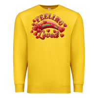 Lemon feeling loved valentine's day Premium Sweatshirt - RanaPortraitStore