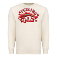 Sandshell feeling loved valentine's day Premium Sweatshirt - RanaPortraitStore