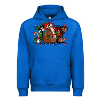 Cobalt joy and horse Christmas Urban Hoodie - AdoDesignShop