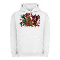 Pigment Lunar Rock joy and horse Christmas Urban Hoodie - AdoDesignShop