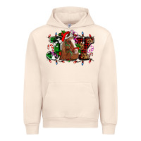 Sandshell joy and horse Christmas Urban Hoodie - AdoDesignShop