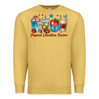 Antique Gold physical education teacher coffee cups Premium Sweatshirt - texasbilliewilder
