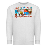Oatmeal Heather physical education teacher coffee cups Premium Sweatshirt - texasbilliewilder