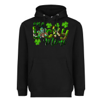 Black st. patricks day one lucky mimi Heavyweight Hoodie - RanaPortraitStore