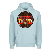 Blue Mist firefighter coasters Premium Hoodie - AdoDesignShop