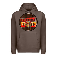 Coffee firefighter coasters Premium Hoodie - AdoDesignShop