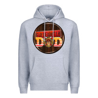 Heather Grey firefighter coasters Premium Hoodie - AdoDesignShop