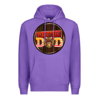 Purple firefighter coasters Premium Hoodie - AdoDesignShop