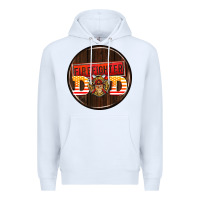 White firefighter coasters Premium Hoodie - AdoDesignShop