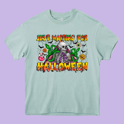 Just Mating For Halloween Heavy Core Tee Designed By Cowhidedigitalart