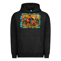 Pigment Black cowboy take me away Urban Hoodie - JahusDesignShop
