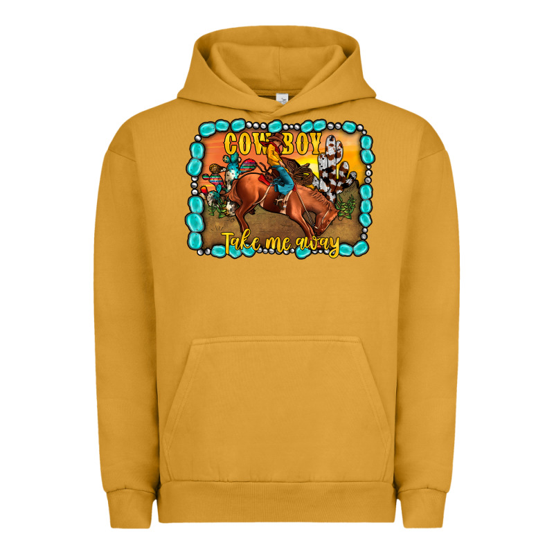 Cowboy Take Me Away Urban Hoodie by JahusDesignShop | Teevron