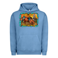 Pigment Pebble Blue cowboy take me away Urban Hoodie - JahusDesignShop