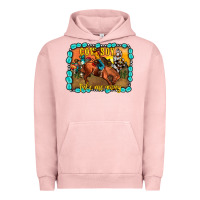 Pigment Salmon cowboy take me away Urban Hoodie - JahusDesignShop