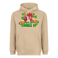 Mushroom st. patricks day roosters lets get lucked up Heavyweight Hoodie - RanaPortraitStore