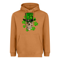 Meerkat st. patricks day skull Heavyweight Hoodie - RanaPortraitStore