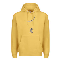Antique Gold Astronaut Moon Swing Premium Hoodie - Bettercallsaul