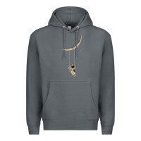 Rock Astronaut Moon Swing Premium Hoodie - Bettercallsaul