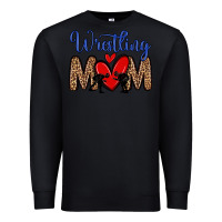 Black wrestling mom Premium Sweatshirt - Zillion Design Studio