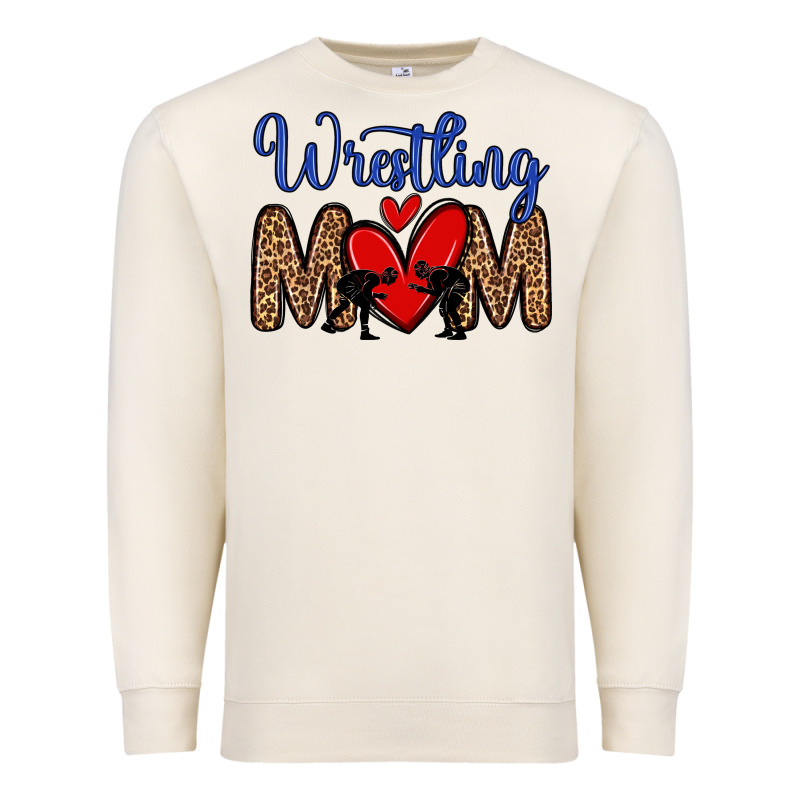 Wrestling Mom Premium Sweatshirt by Zillion Design Studio | Teevron