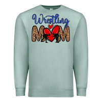 Seafoam wrestling mom Premium Sweatshirt - Zillion Design Studio