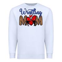 White wrestling mom Premium Sweatshirt - Zillion Design Studio