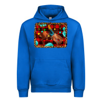 Cobalt Christmas rodeo cowboy Urban Hoodie - JahusDesignShop