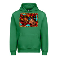 Emerald Christmas rodeo cowboy Urban Hoodie - JahusDesignShop