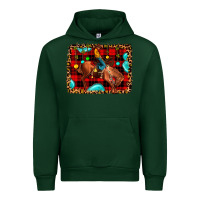 Forest Green Christmas rodeo cowboy Urban Hoodie - JahusDesignShop