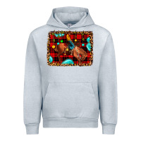 Heather Grey Christmas rodeo cowboy Urban Hoodie - JahusDesignShop