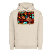 Pigment French Oak Christmas rodeo cowboy Urban Hoodie - JahusDesignShop