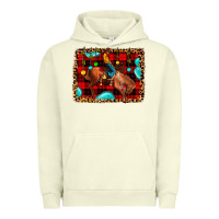 Pigment Pistachio Christmas rodeo cowboy Urban Hoodie - JahusDesignShop