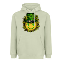 Matcha st. patricks day pinch proof lucky face Heavyweight Hoodie - RanaPortraitStore
