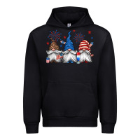 Black 4th of july gnomes Urban Hoodie - Jasminsmagicworld