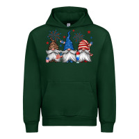 Forest Green 4th of july gnomes Urban Hoodie - Jasminsmagicworld