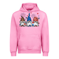 Fuchsia Pink 4th of july gnomes Urban Hoodie - Jasminsmagicworld