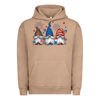 Pigment Burro 4th of july gnomes Urban Hoodie - Jasminsmagicworld