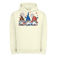Pigment Pistachio 4th of july gnomes Urban Hoodie - Jasminsmagicworld