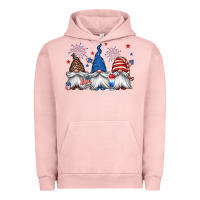 Pigment Salmon 4th of july gnomes Urban Hoodie - Jasminsmagicworld