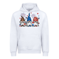 White 4th of july gnomes Urban Hoodie - Jasminsmagicworld
