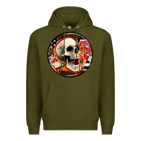 Army Green firefighter coasters Premium Hoodie - AdoDesignShop